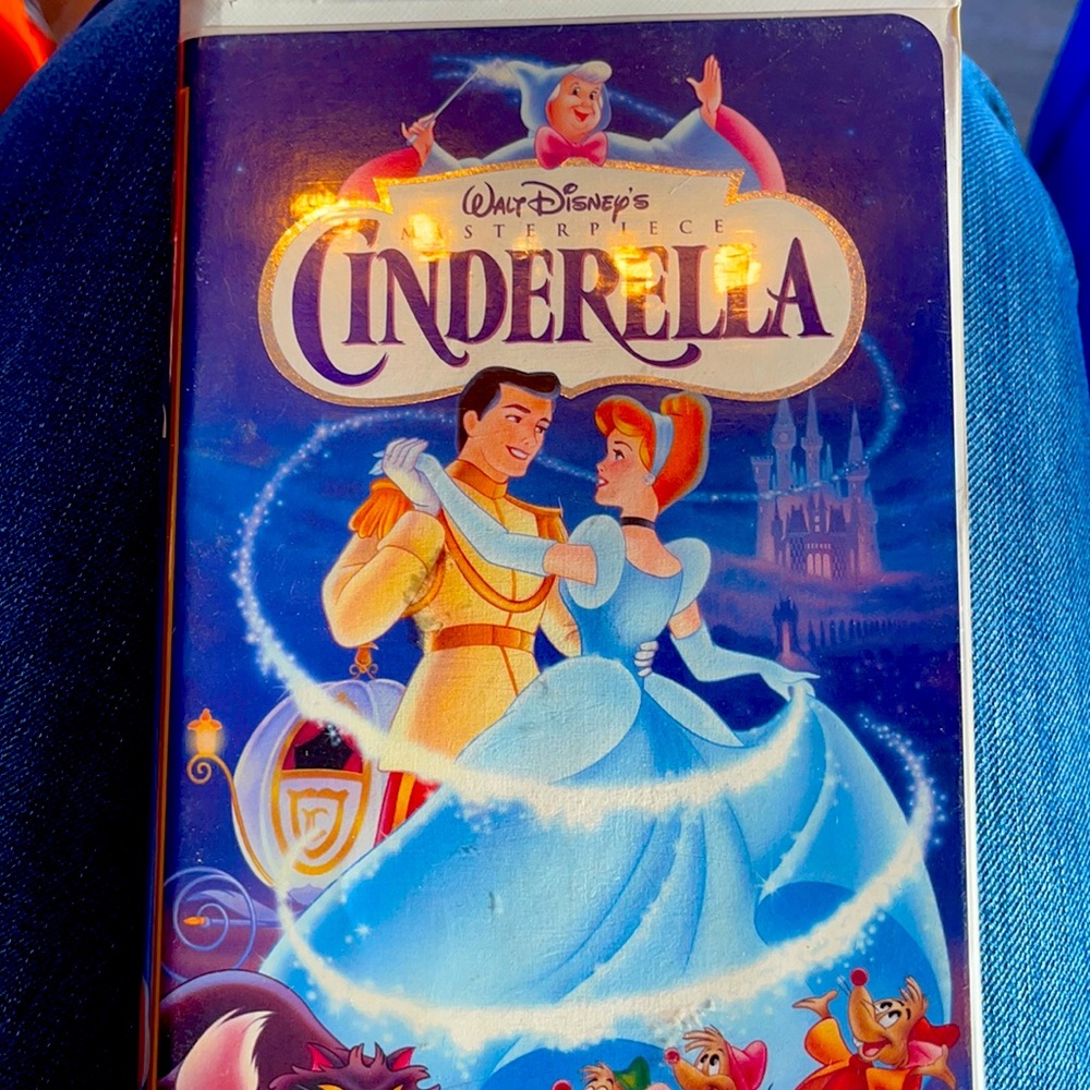 Cinderella vhs tape